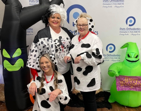 Halloween at Potts Orthodontics